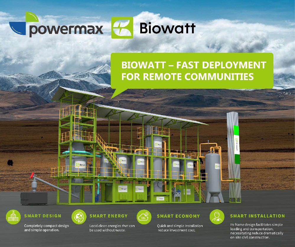 Biowatt -远程社区的快速部署