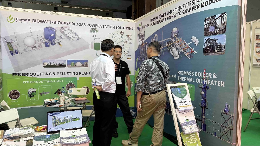 Powermax在Palmex Medan 2025上展示了创新的生物质气化解决方案